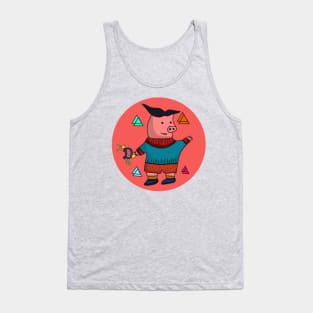 Cute pig Tank Top